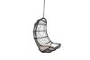 Imagine Pulau Hangingchair Rattan Black / Creme