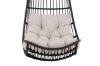 Imagine Pulau Hangingchair Rattan Black / Creme