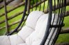 Imagine Pulau Hangingchair Rattan Black / Creme