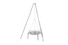 Imagine Ukunda Firepit/Grill Steel - Silver