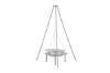 Imagine Ukunda Firepit/Grill Steel - Silver