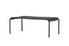 Imagine Te rog să traduci complet "Borneo Diningtable Aluminium - Black / Rectangular 100*200"