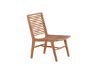 Imagine Fotoliu de lounge Ribbon Teak - Nature