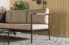 Imagine Pehnna Corner Loungeset Steel - Black / Sand