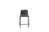 Imagine Vă rugăm să traduceți complet Lindos Barchair 2-pack Steel - Black / Dark Grey