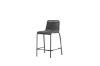 Imagine Vă rugăm să traduceți complet Lindos Barchair 2-pack Steel - Black / Dark Grey