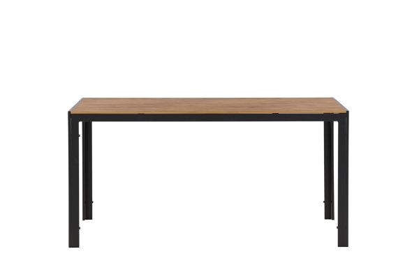 Imagine Vă rugăm să traduceți complet
Break Diningtable Alumnium - Negru / Natură Rectangular 90 * 150 *