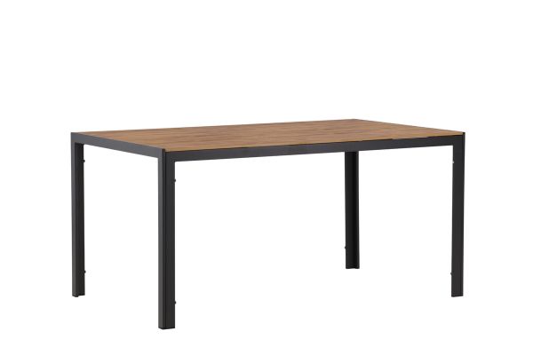 Imagine Vă rugăm să traduceți complet
Break Diningtable Alumnium - Negru / Natură Rectangular 90 * 150 *