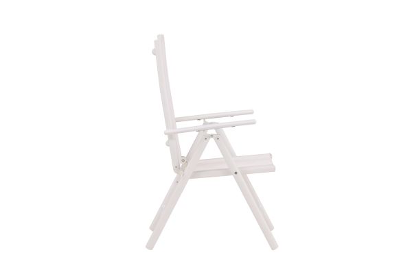 Imagine Vă rugăm să traduceţi integral Break Diningchair 2-pack Aluminiu - Alb / Textilenă