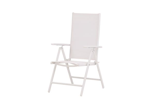 Imagine Vă rugăm să traduceţi integral Break Diningchair 2-pack Aluminiu - Alb / Textilenă