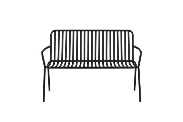 Imagine Peking Bench/sofa Aluminium - Black /