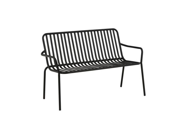 Imagine Peking Bench/sofa Aluminium - Black /