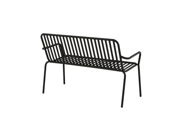 Imagine Peking Bench/sofa Aluminium - Black /