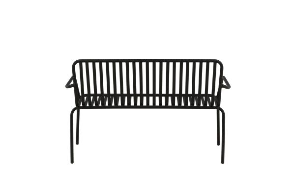 Imagine Peking Bench/sofa Aluminium - Black /