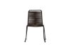 Imagine Lindos Diningchair 2-pack Aluminium - Negru /