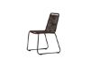 Imagine Lindos Diningchair 2-pack Aluminium - Negru /