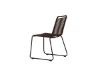 Imagine Lindos Diningchair 2-pack Aluminium - Negru /