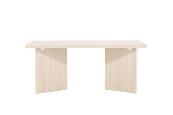 Imagine Masa de dining Bassholmen 90x180 cm - Alb-washed /