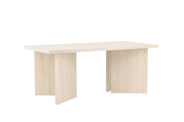 Imagine Masa de dining Bassholmen 90x180 cm - Alb-washed /