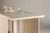 Imagine Masa de dining Bassholmen 90x180 cm - Alb-washed /