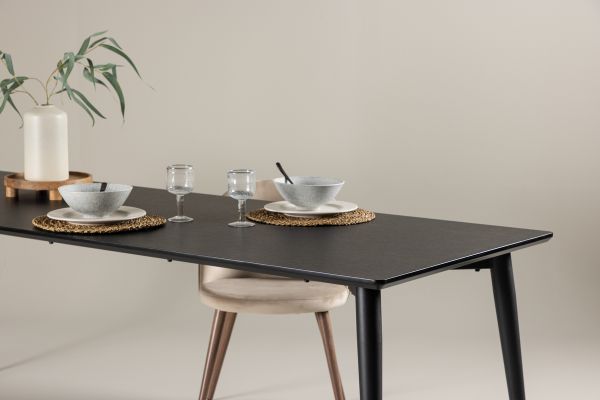 Imagine Masa de Dining Ellis 85x230 cm - Negru