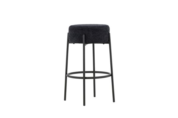 Imagine Scaun de bar Tucson - Negru / Negru / FSC 100%