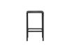 Imagine Polly Bar Chair 2-pack - Black / Black Rope