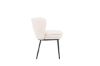 Imagine Agnes  Dining Chair 2-pack - Black  / White Boucle