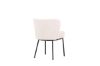 Imagine Agnes  Dining Chair 2-pack - Black  / White Boucle