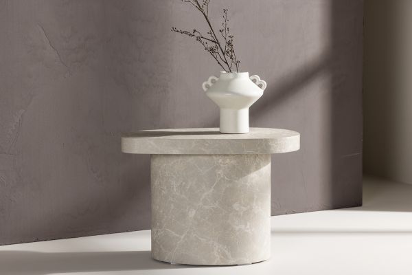 Imagine Båstad Side Table 30x50 cm - Concrete Look /