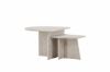 Imagine Sala Sofa Table 60x60 cm, 40x40 cm - Marblelook /