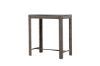 Imagine Masa de bar Alo Bartable Steel - Grey Wicker Rectangular 60.5