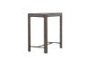 Imagine Masa de bar Alo Bartable Steel - Grey Wicker Rectangular 60.5