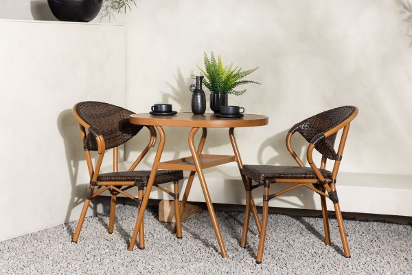 Imagine Abrantes  Cafeset - Brown / Brown