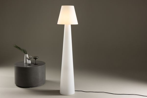 Imagine Lampa de podea Stratford - ø34*150cm Alb/Alb /