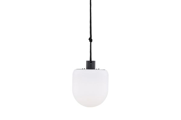 Imagine Lampa pendant Colie ø16*21cm - Negru/alb /