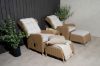 Imagine Washington Folding Lounge set - Nature/Nature