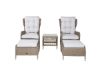 Imagine Washington Folding Lounge set - Nature/Nature