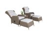 Imagine Washington Folding Lounge set - Nature/Nature