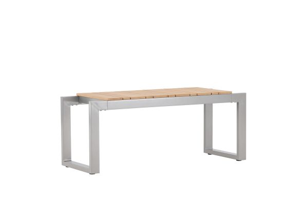 Imagine Zenia Bench 100cm - Acacia / Zink