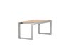 Imagine Zenia Bench 100cm - Acacia / Zink