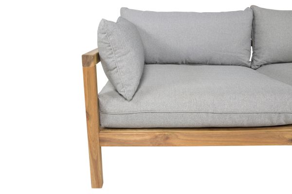 Imagine Banc dublu pentru sofa Marion - Țesătură gri / Akacium