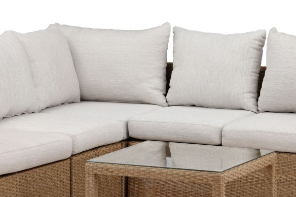 Imagine Vamos Module Sofa set 3+2+1 - Nature/Sand