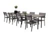 Imagine Vă rugăm să traduceți complet:
Masa de dining Albany 224/324*100 - Alu Alb / Gri Aintwood + Scaun cu brațe Copacabana