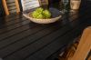 Imagine Break Dining Table - 205*90 - Black Alu / Black Aintwood+Peter 5:pos Chair - Bla