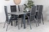 Imagine Vă rugăm să traduceți complet Tabelul de dinning Levels 160/240*90 - Alu negru / Aintwood gri + Recliner Copacabana