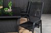 Imagine Padova Dining Table 200*100 - Black+Copacabana Recliner Chair (stackable) - Bl