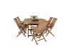 Imagine Va rog să traduceți complet Kenya Oval Dining Table 180/240*120*H75 -Teak+Kenya Folding Chair - With Armrest