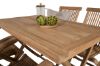 Imagine Masa de dining Kenya 120*70*H75 - Teak + Scaun de dining pliabil Kenya - Cu suport de brate - Teak_4