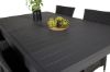 Imagine Masa de dining Marbella 160/240*100*H75 - Negru+Scaun dining Knick - Negru_4